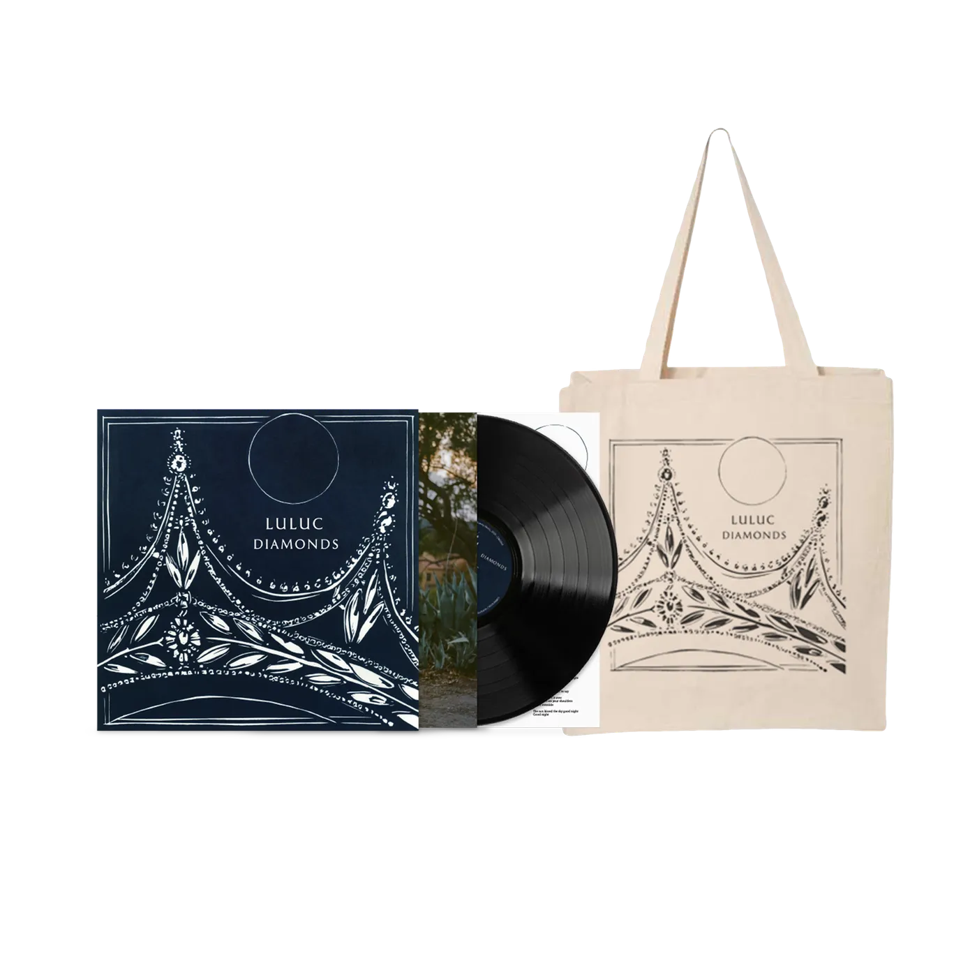 Luluc PREORDER: Diamonds LP and Tote Bundle