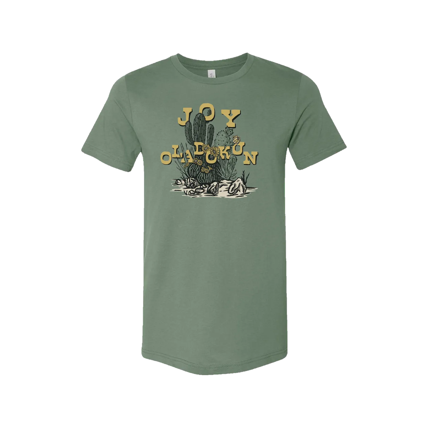 Joy Oladokun Green Cacti Logo Tee