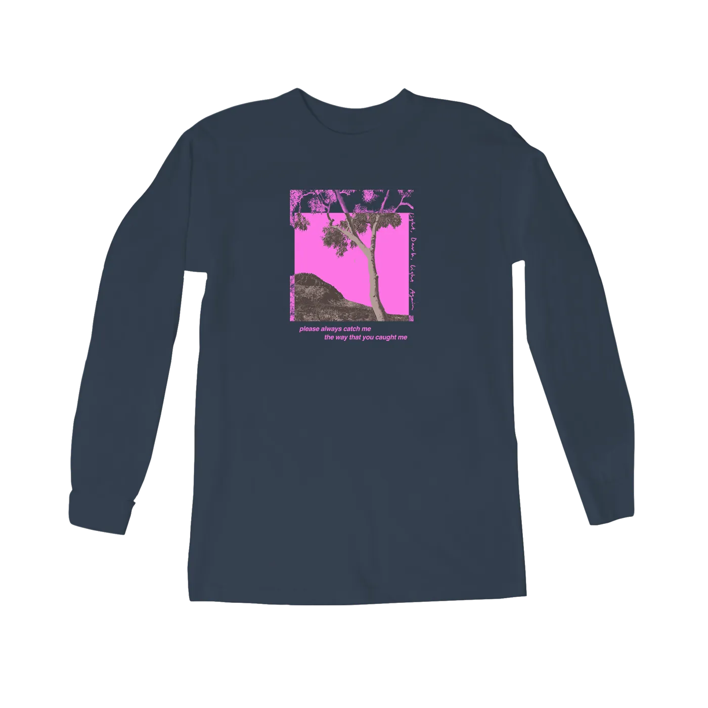 Angie McMahon PREORDER: Dark Again Navy Long Sleeve