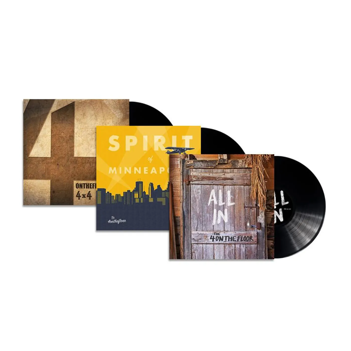 the 4onthefloor 4OTF LP Bundle (Vinyl)