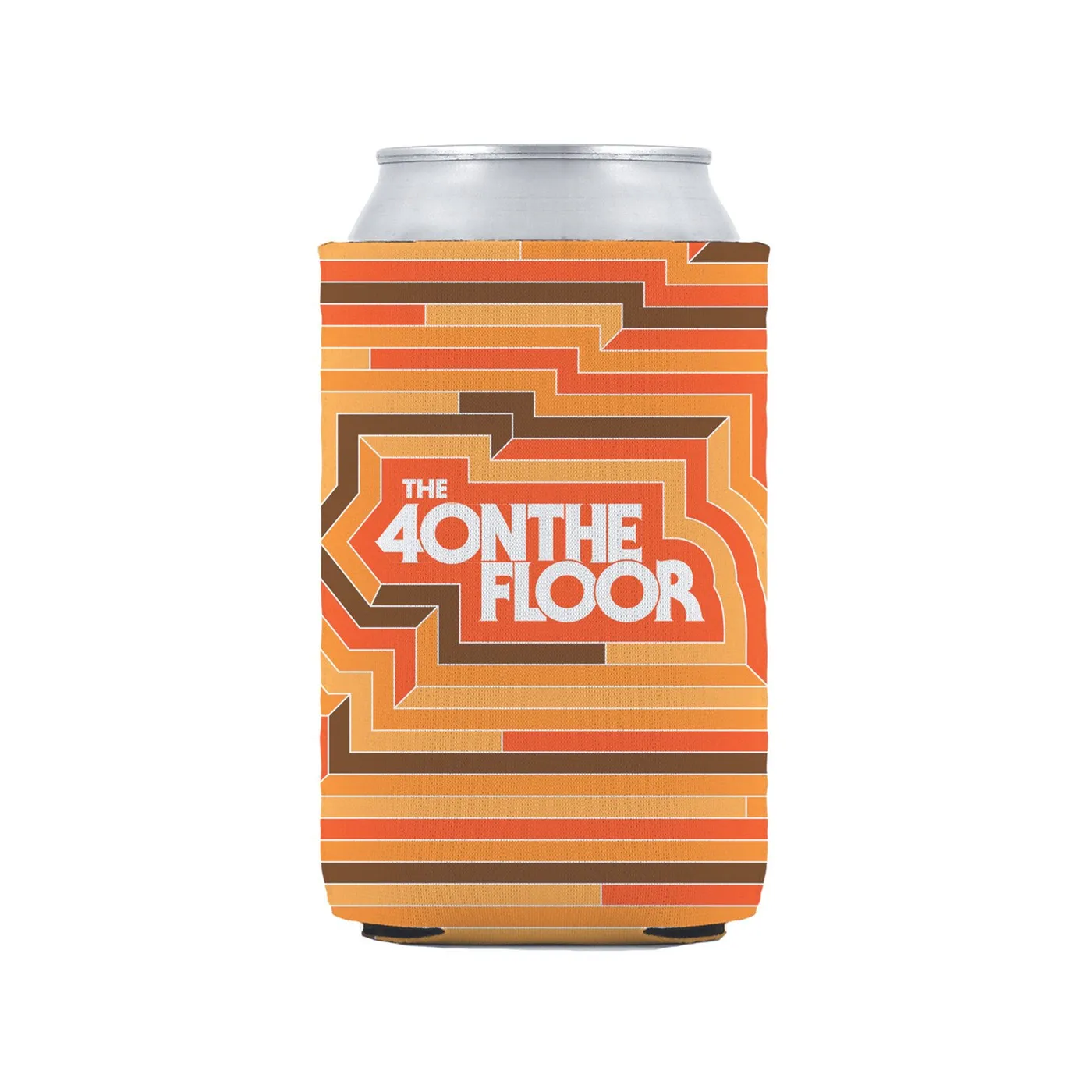 the 4onthefloor 70s Logo Can Cooler