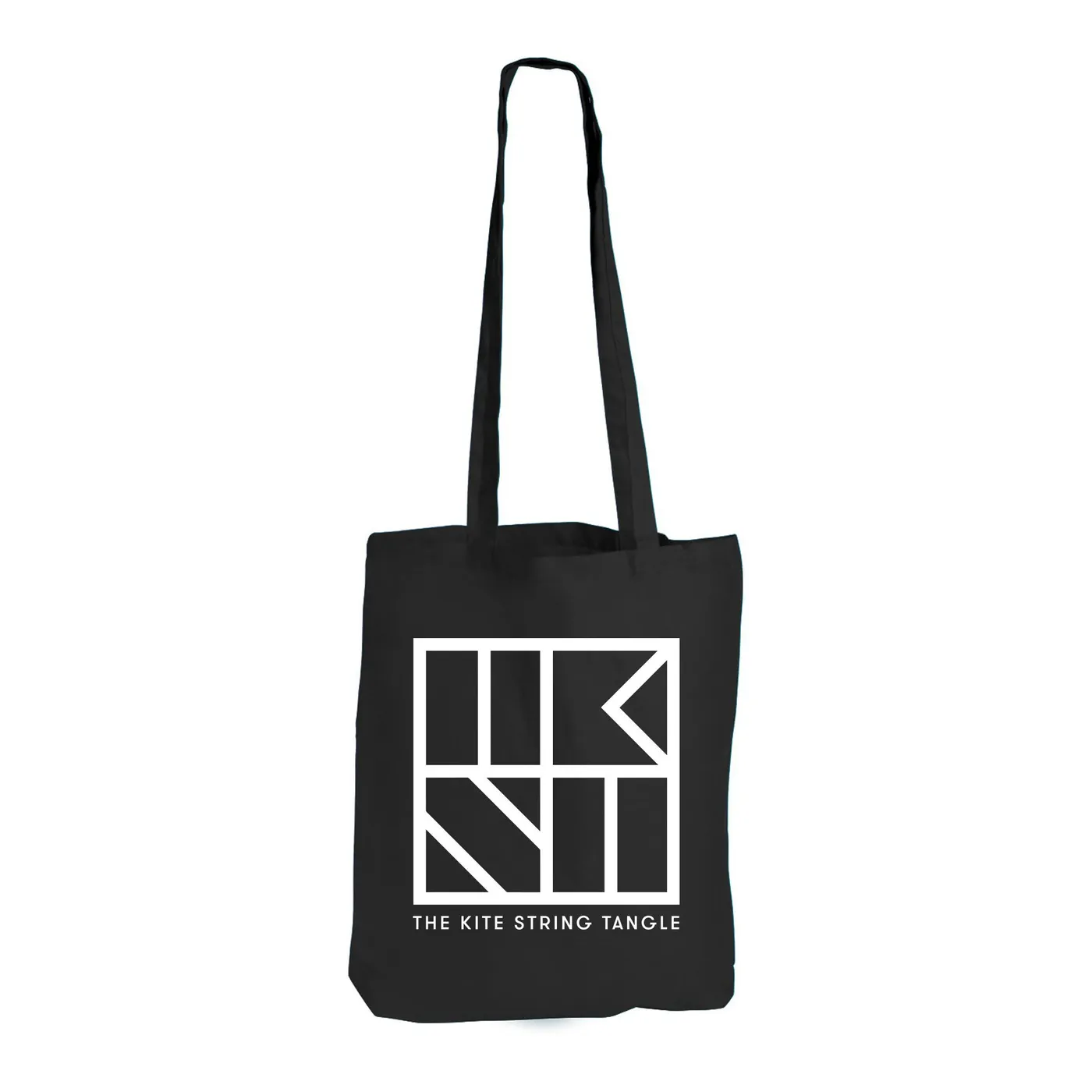 The Kite String Tangle TKST Tote Bag (Black)