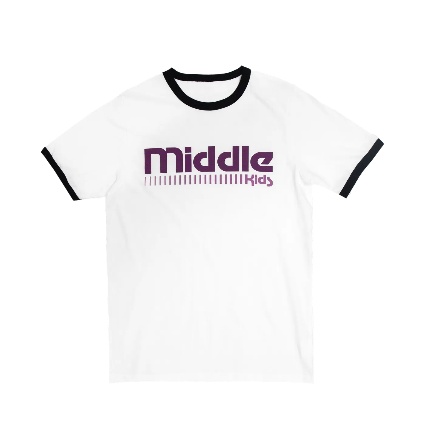 Middle Kids WHITE RINGER LOGO TEE (WHITE)
