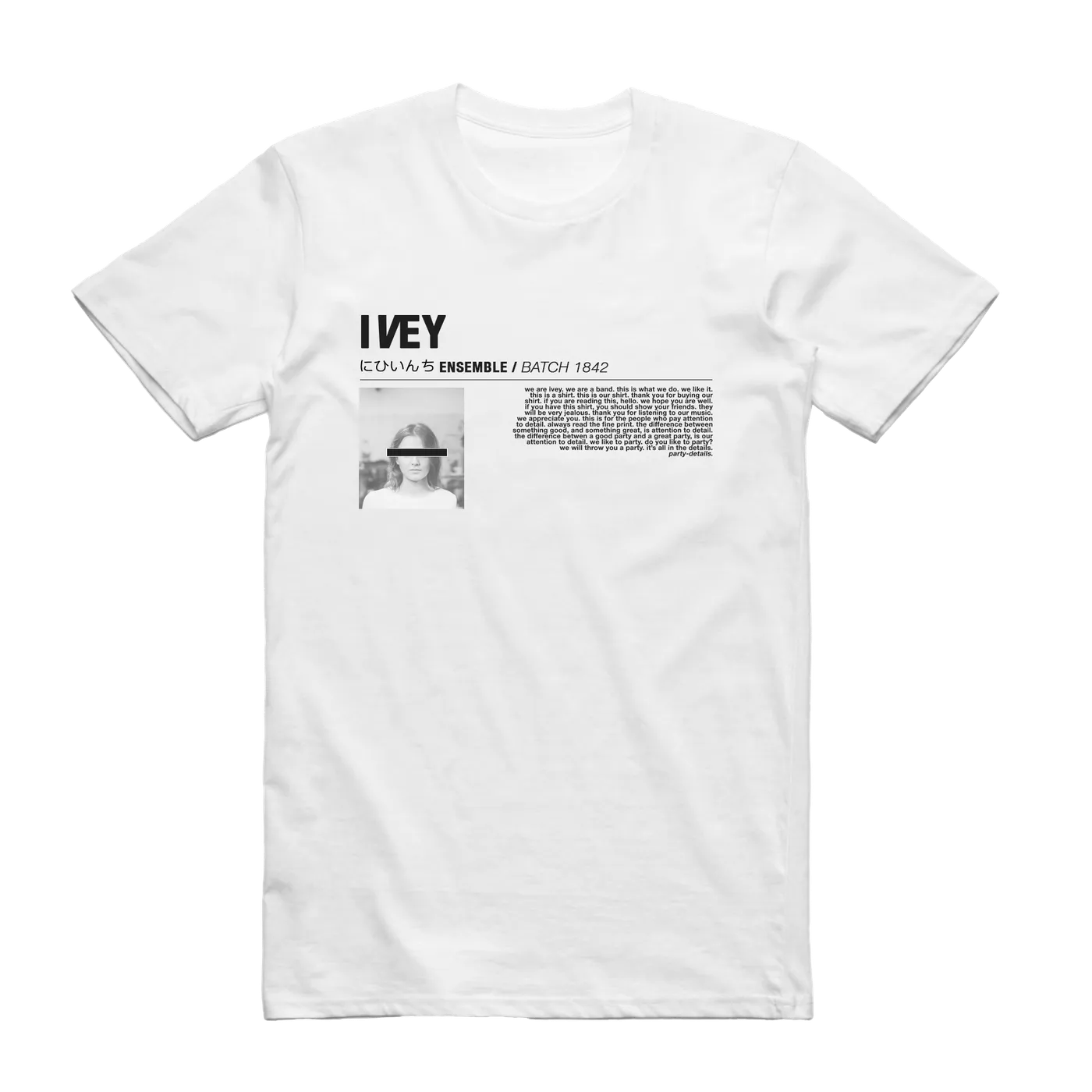 Ivey Celine Tee (White)