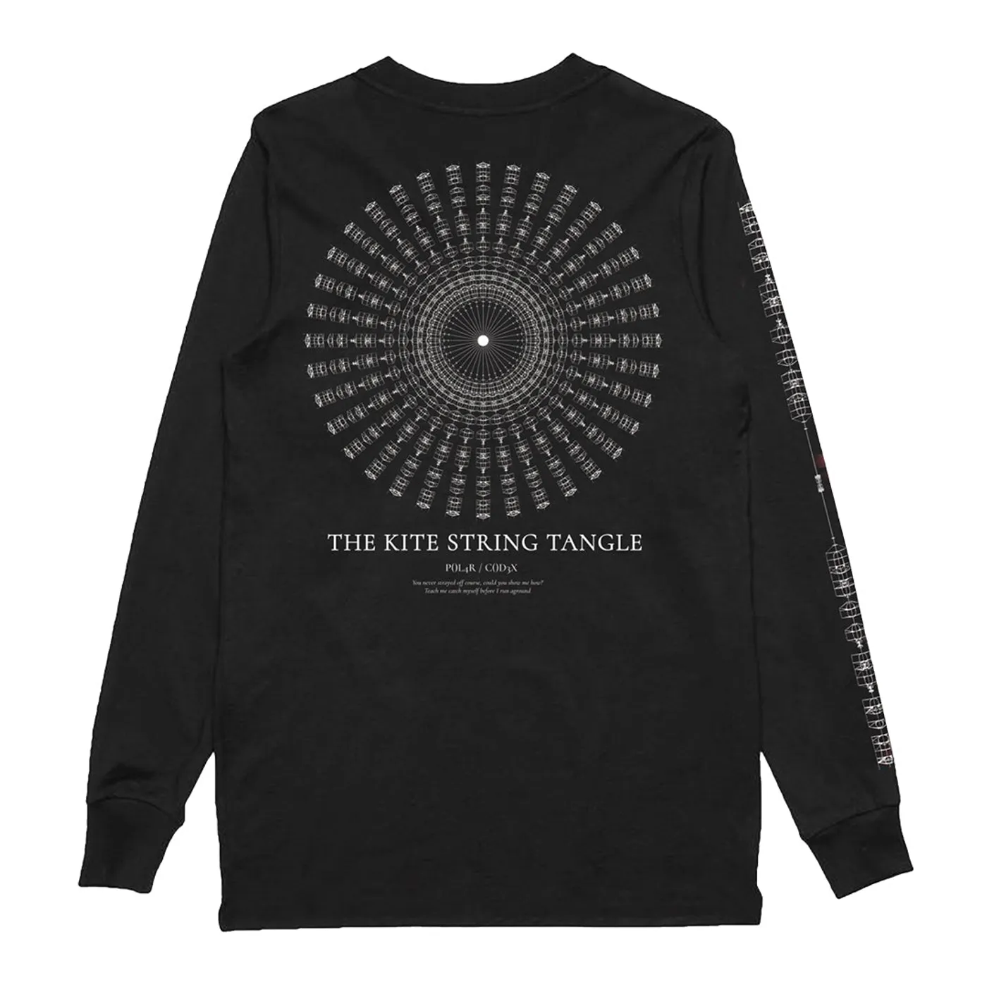 The Kite String Tangle P0L4R / C0D3X Longsleeve (Black)