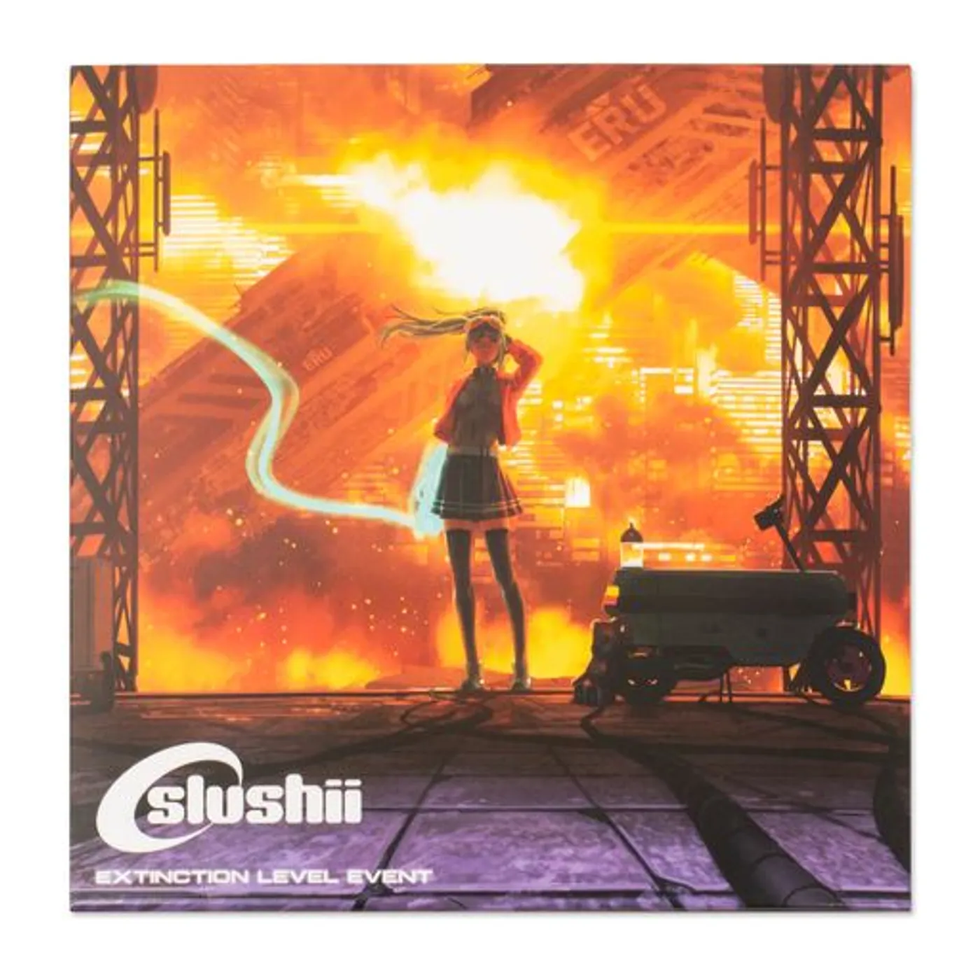Monstercat Slushii - E.L.E (Extinction Level Event) Vinyl - GLOW IN THE DARK!